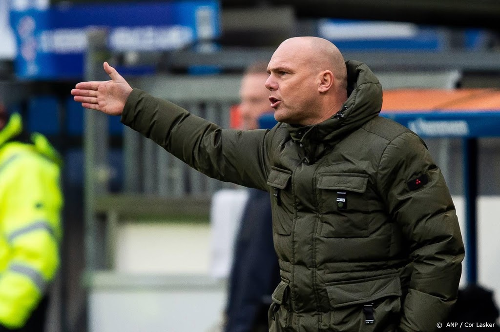 Heerenveen nog zonder trainer Jansen tegen RKC