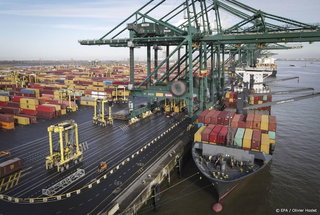 Goederenoverslag haven Antwerpen in 2021 net boven record 2019