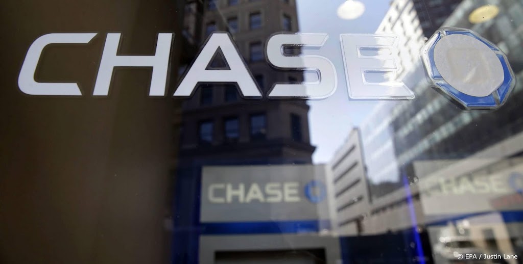 Dikke min voor financieel fonds JPMorgan op Wall Street