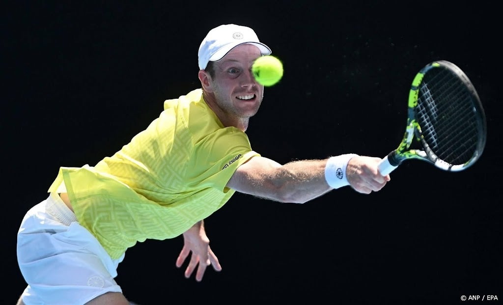 Van de Zandschulp kan Sinner niet verrassen op Australian Open