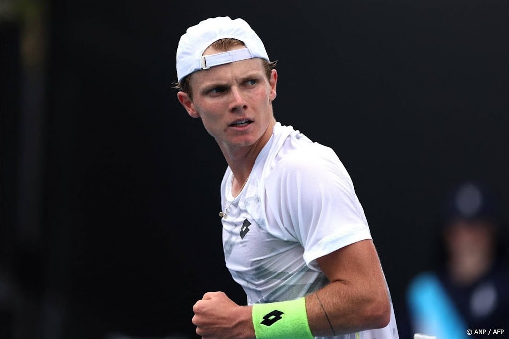 Tennisser De Jong ziet zege op Australian Open als doorbraak