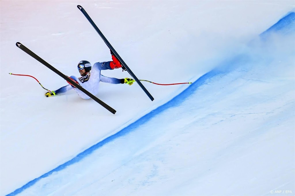Seizoen Noorse skiër Kilde ten einde na zware crash in Wengen