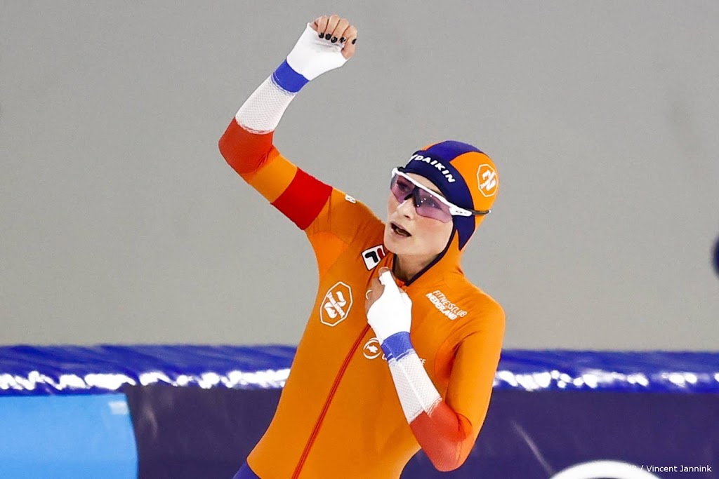 Historische WK-zege schaatsster Schouten op 5000 meter