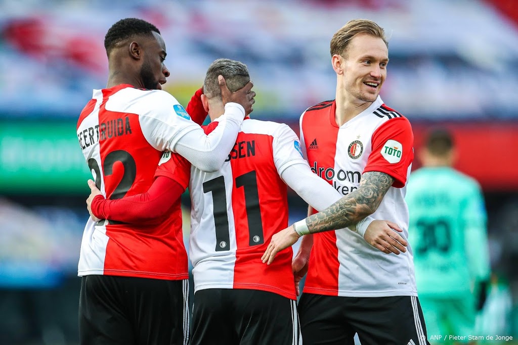 Feyenoord verslaat Willem II met 5-0