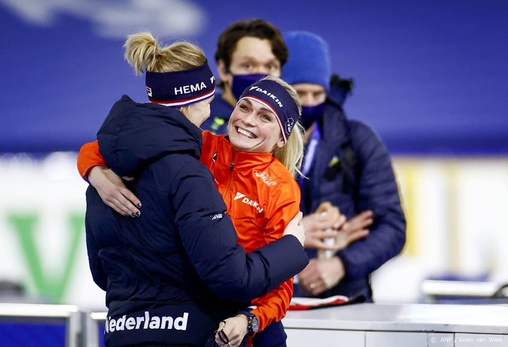 Wereldkampioene Schouten: schaatsbubbel uit en natuurijs op