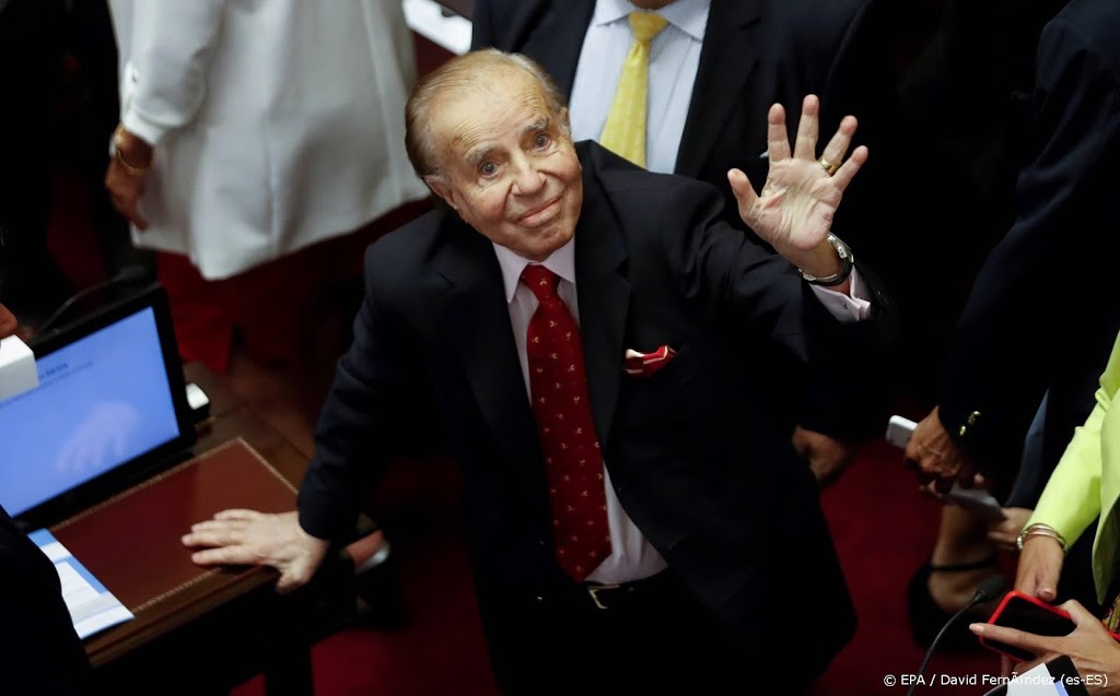 Carlos Menem, Argentijns president van 1989 tot 1999, overleden