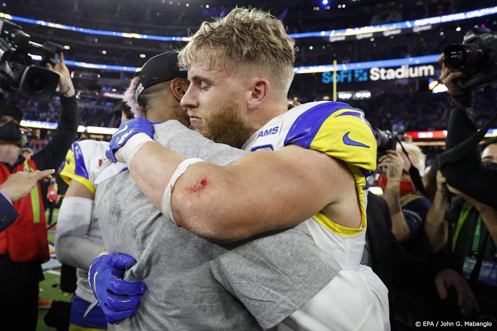 Los Angeles Rams winnen 56ste editie van de Super Bowl