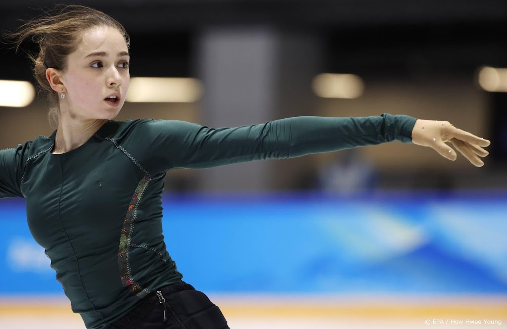 Op doping betrapte kunstrijdster Valieva mag blijven op Spelen