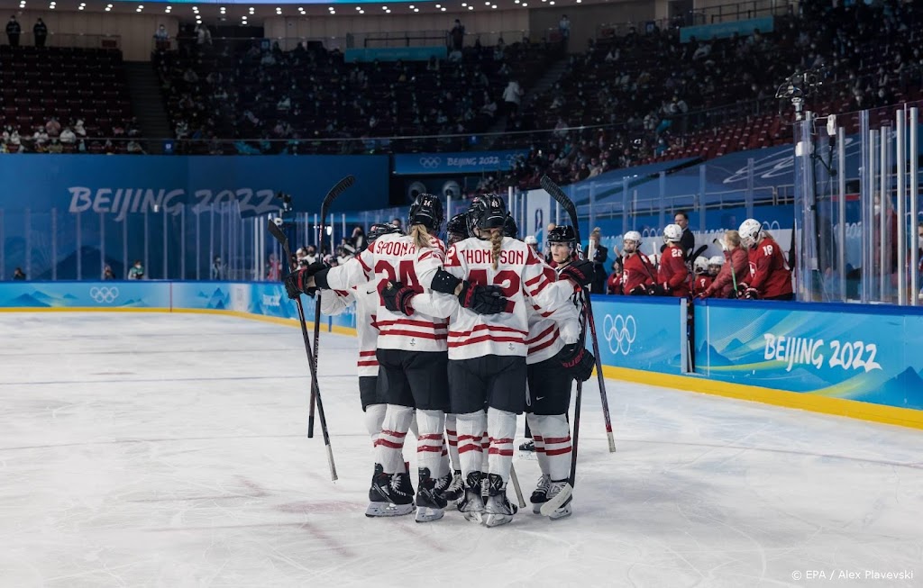 Zevende olympische finale op rij voor Canadese ijshockeysters