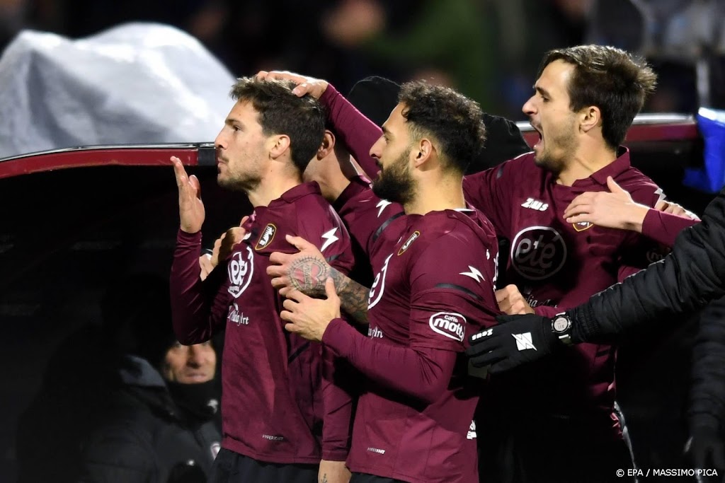 Straf voetballers Salernitana na 'coronaverzuim' kwijtgescholden