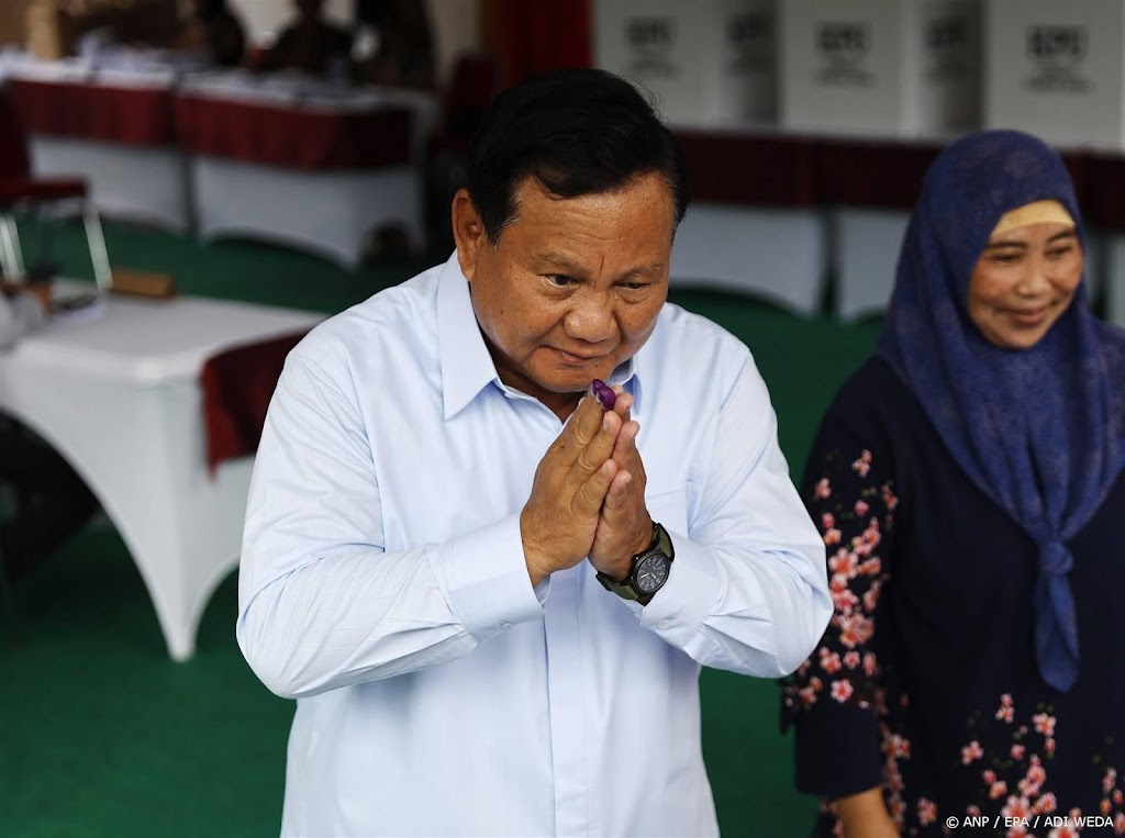 Prabowo eist overwinning op na verkiezingen Indonesië