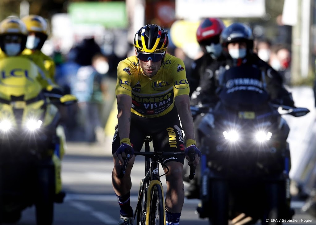Van tweede val kon Roglic niet meer terugkeren in Parijs-Nice