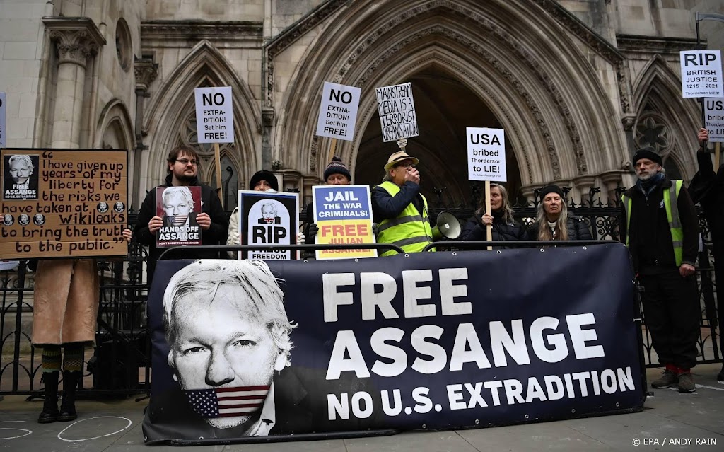 Brits hooggerechtshof: geen beroep tegen uitlevering Assange