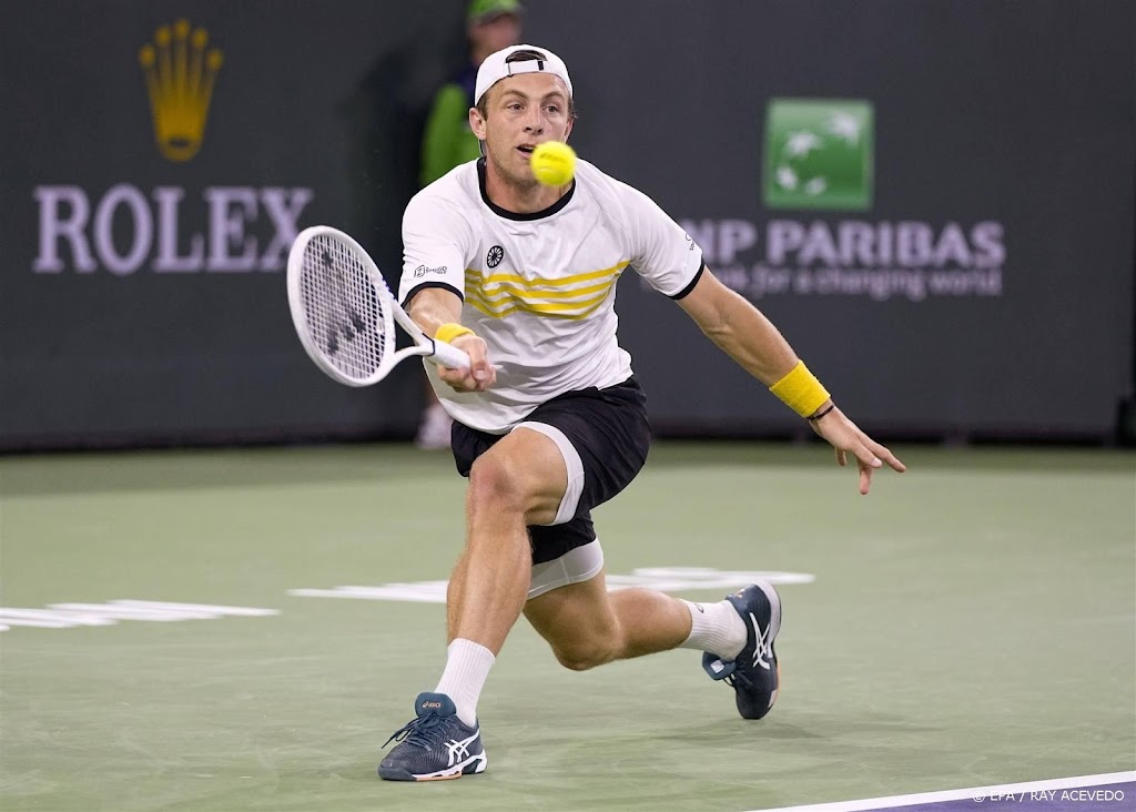 Tennisser Griekspoor verliest in twee sets van Alcaraz