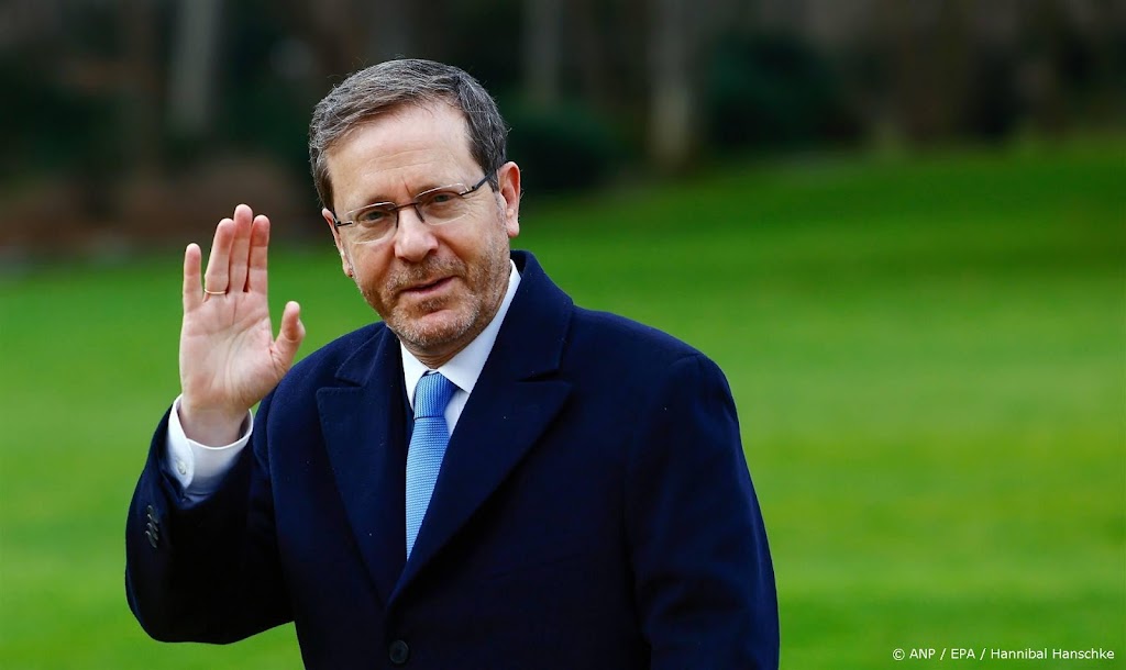 Israëlische president Herzog bedankt militairen, burgers en de VS
