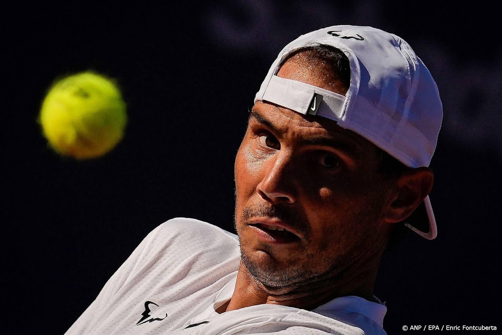 Nadal geniet nu al van terugkeer op tennisbaan in Barcelona