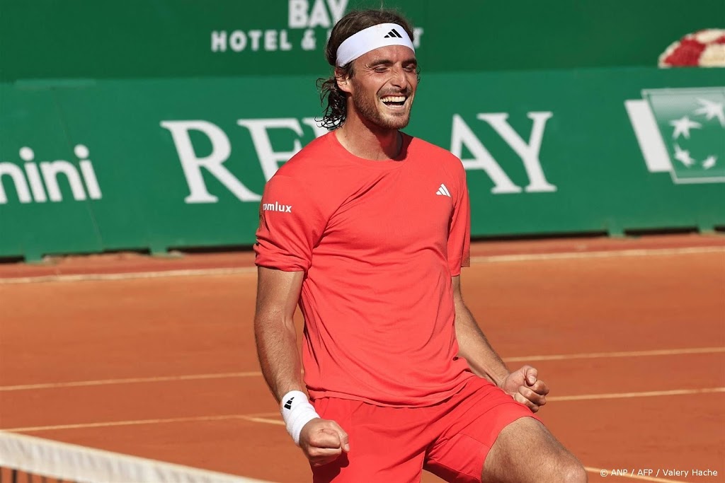 Tsitsipas wint voor de derde keer masterstoernooi Monte Carlo