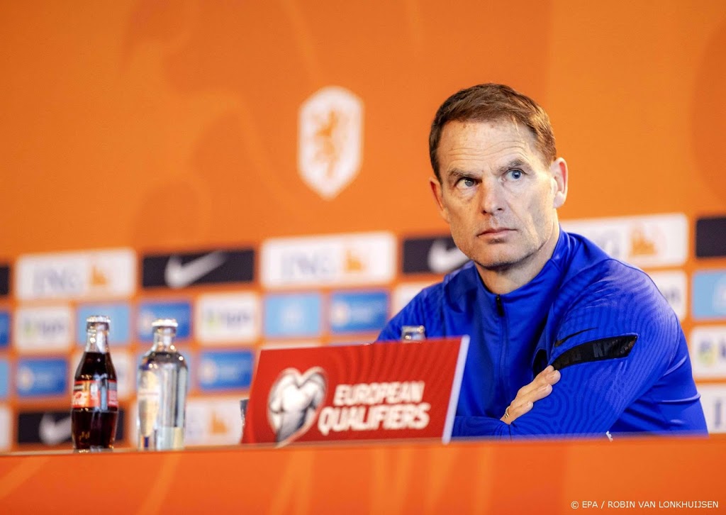 De Boer maakt voorlopige selectie van Oranje voor EK bekend