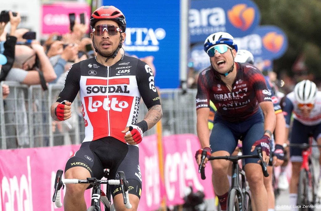 Ewan 'voelde benen branden tijdens superlastige sprint'