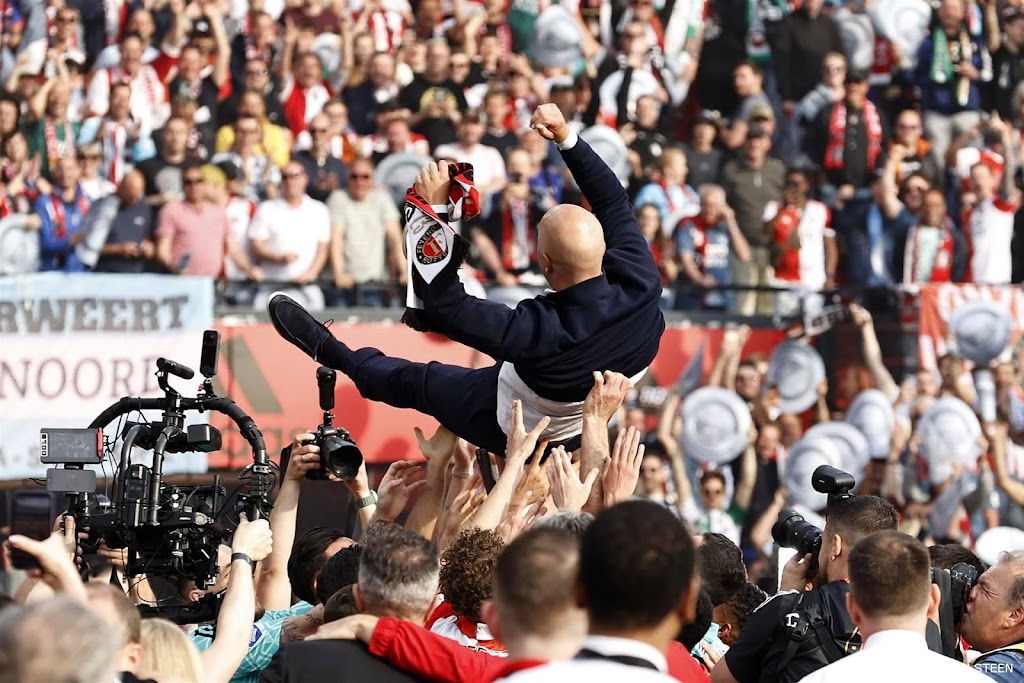 Feyenoord-trainer Slot: dit is heel, heel bijzonder