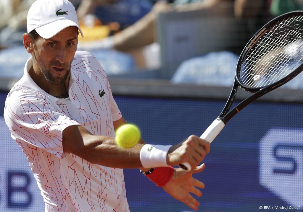 Djokovic verslaat Zverev, maar mist finale Adria Tour
