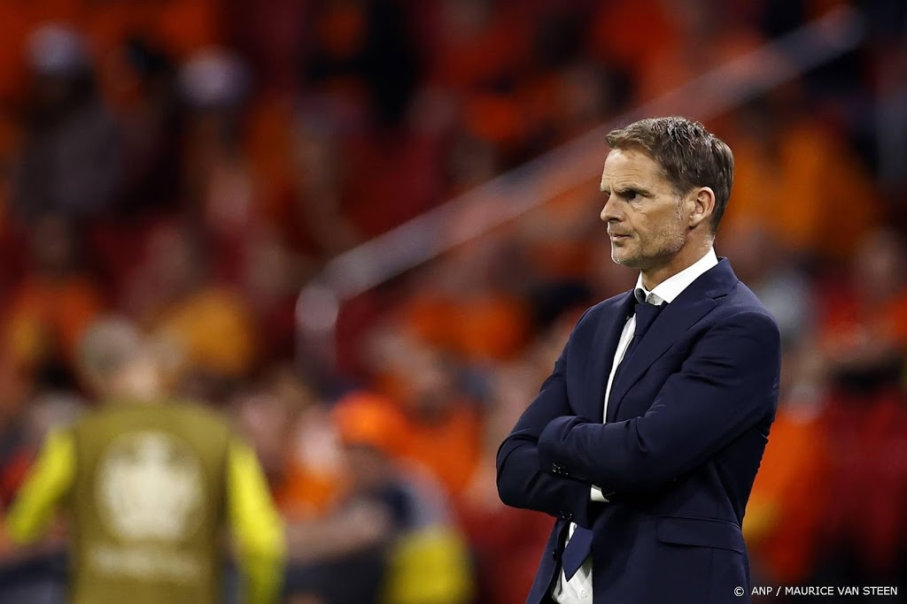 Bondscoach De Boer: 2-2 had als een nederlaag gevoeld