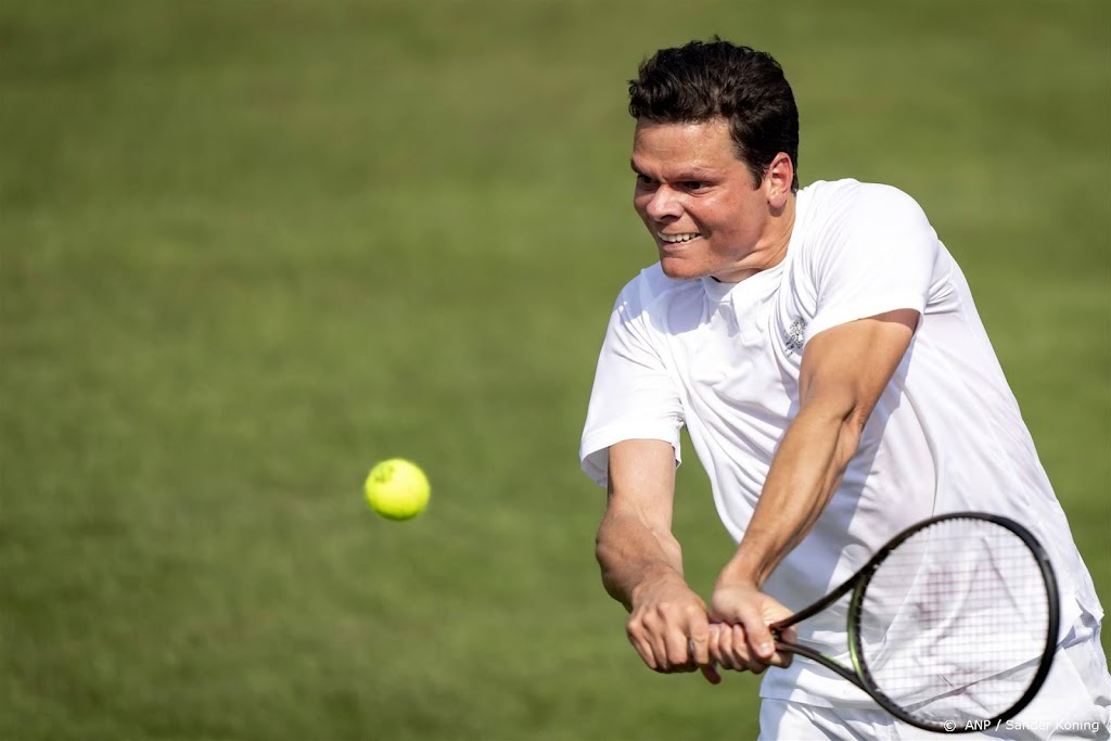 Raonic had tenniscarrière al opgegeven en leeft van dag tot dag