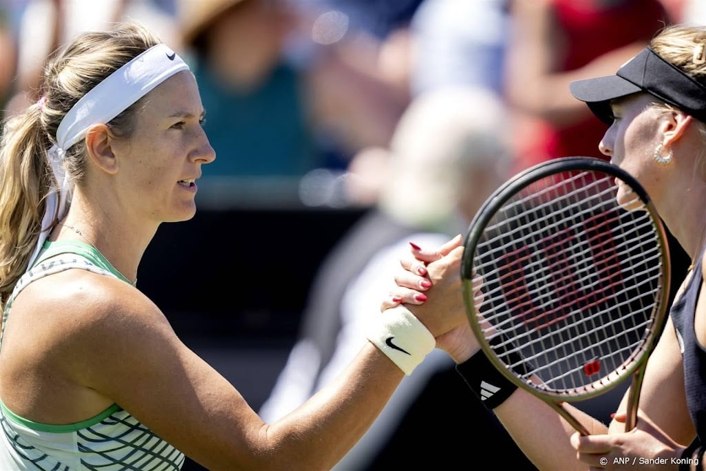 Voormalig mondiale nummer 1 Azarenka uitgeschakeld in Rosmalen