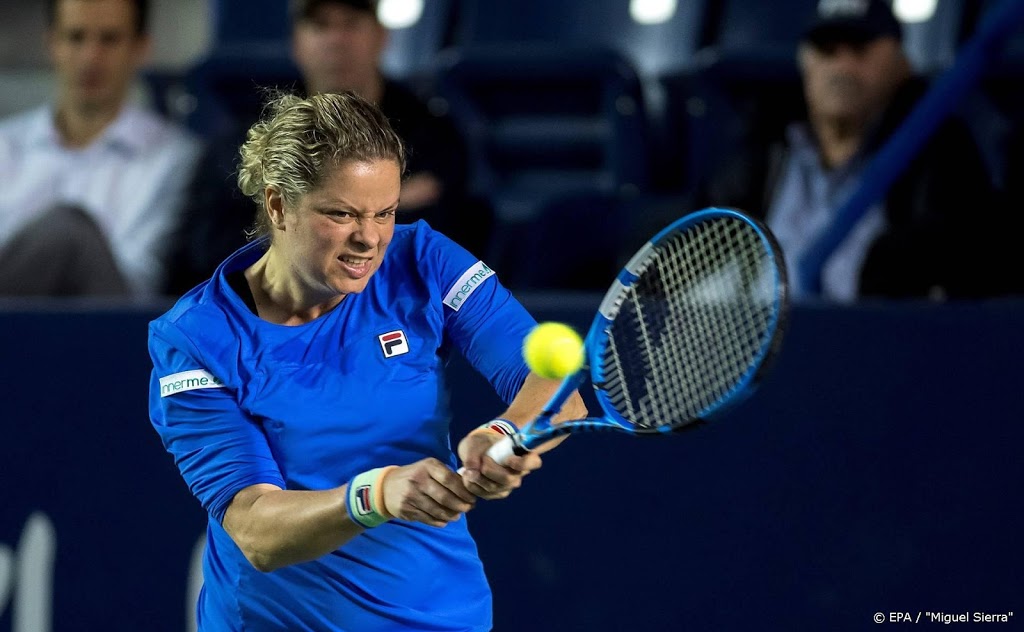 Tennisster Clijsters weet weer wat winnen is
