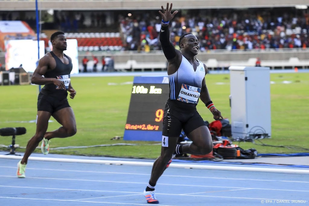 Keniaan Omanyala krijgt alsnog visum VS voor WK atletiek