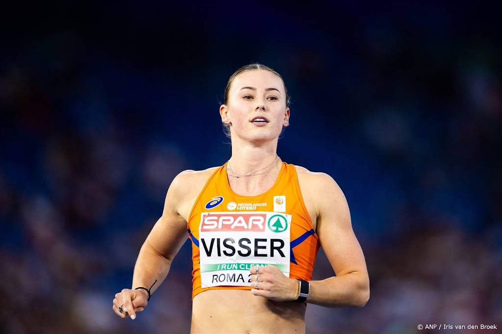 Visser verbetert ook in finale Nederlands record 100 meter horden