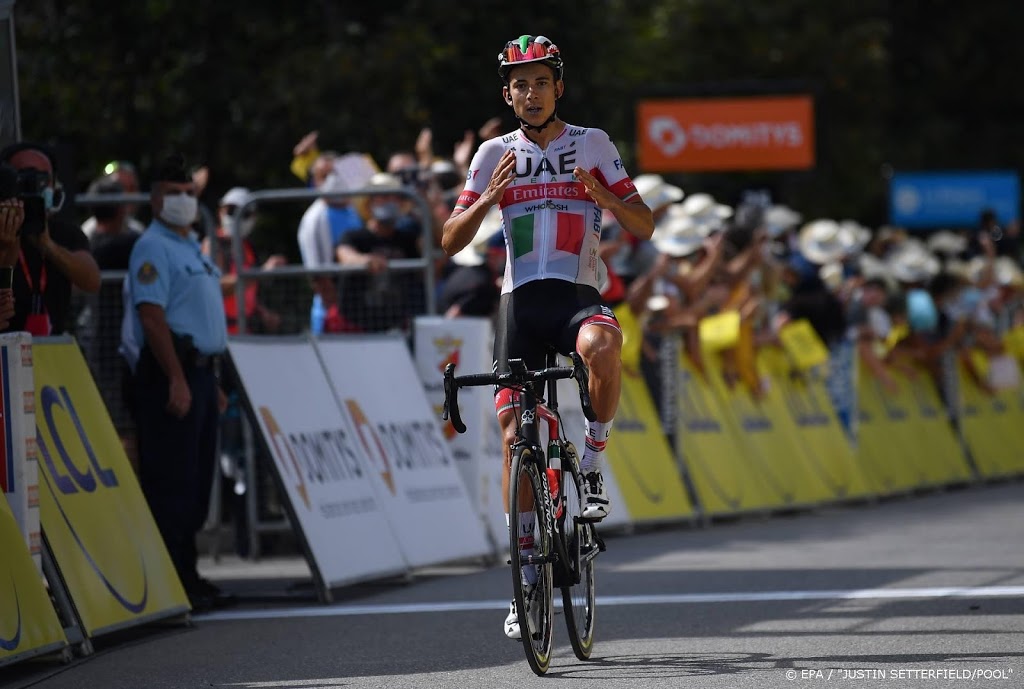 Wielrenner Formolo soleert naar etappezege in Dauphiné