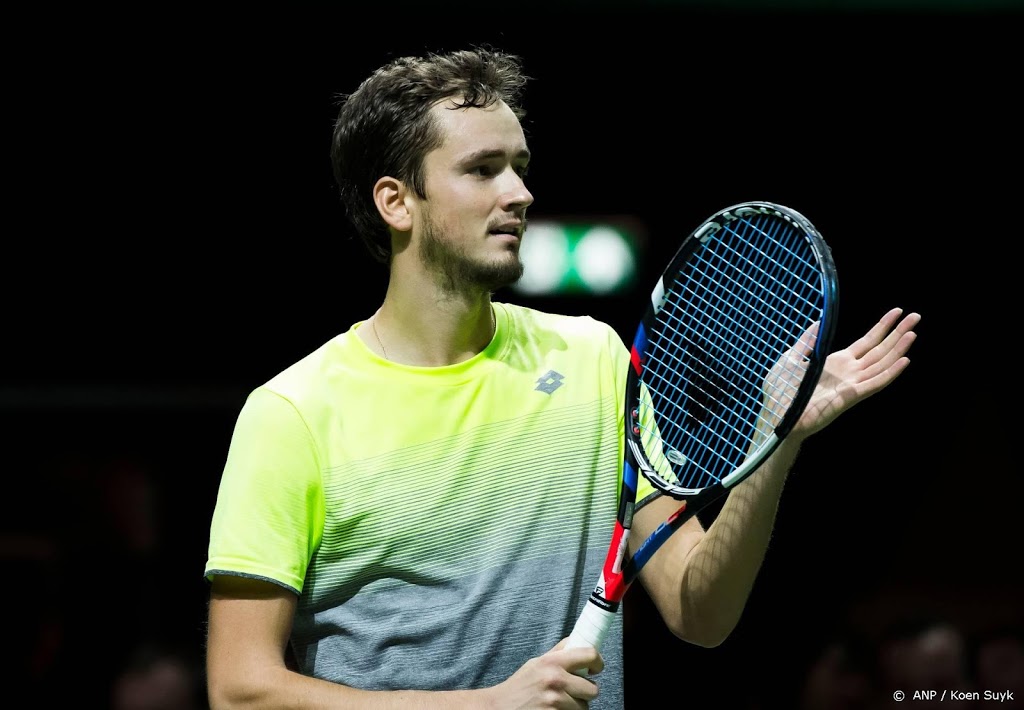 Medvedev verzekert zich als vierde tennisser van ATP Finals