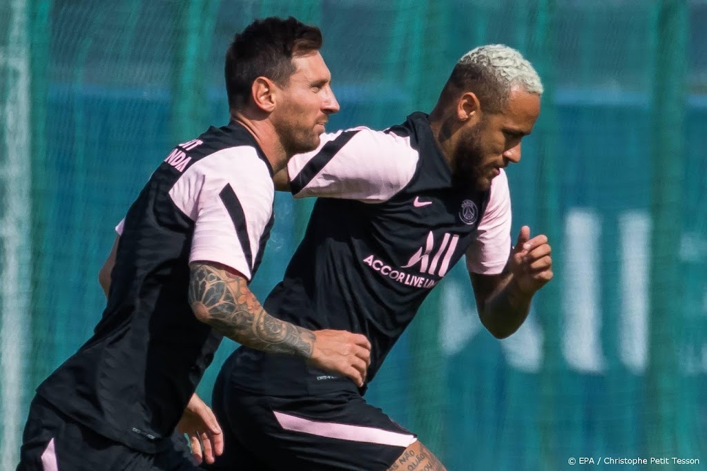 Messi en Neymar terug in selectie PSG voor start Champions League
