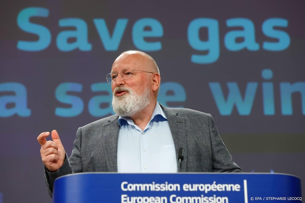 Timmermans: Nederland moet snel beginnen met innen gasoverwinsten
