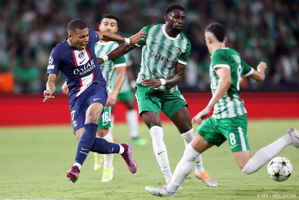PSG wint bij Maccabi, Benfica verslaat Juventus