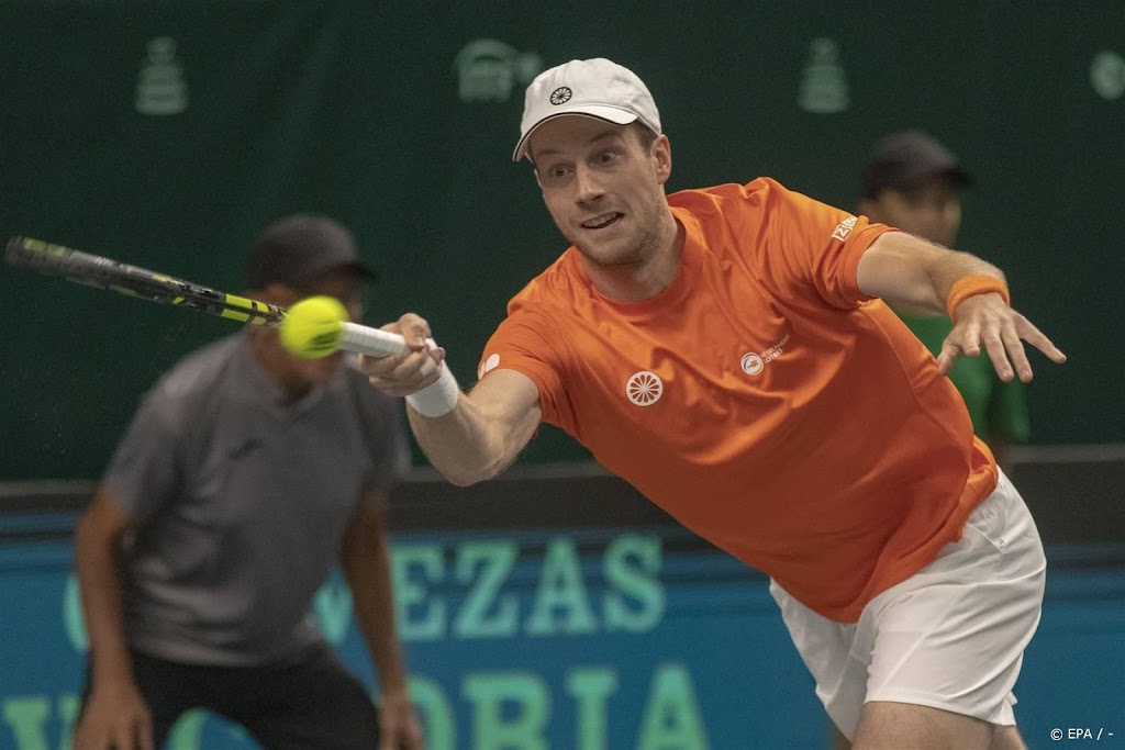 Nederlandse tennissers treffen met VS wereldtop bij Daviscup