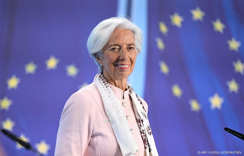 Lagarde erkent dat economie eurozone komende maanden zwak blijft