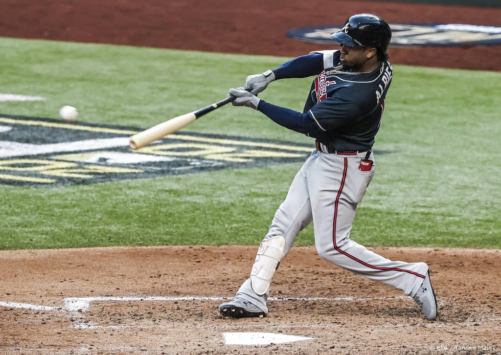 Opnieuw homerun Albies voor winnende Braves