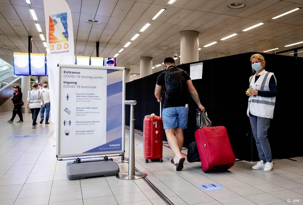 Testlocatie Schiphol leverde minder op dan andere teststraten