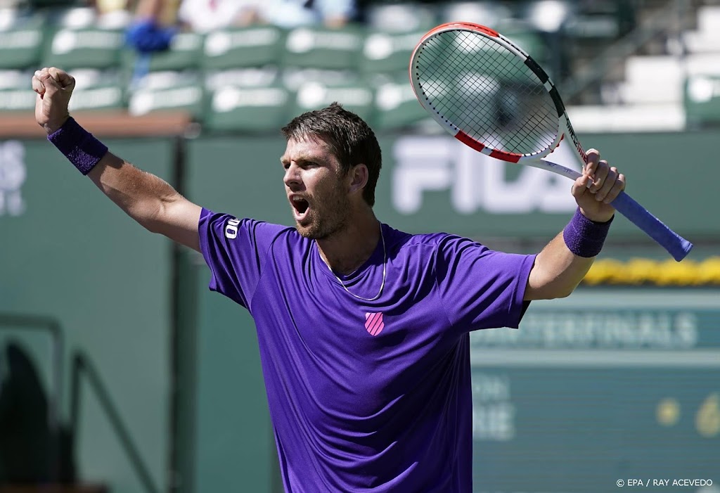 Britse tennisser Norrie bereikt laatste vier in Indian Wells