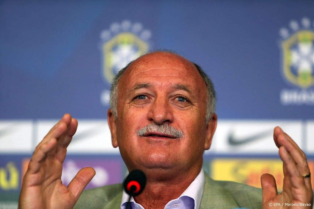 Braziliaan Scolari (74) beëindigt succesvolle trainerscarrière