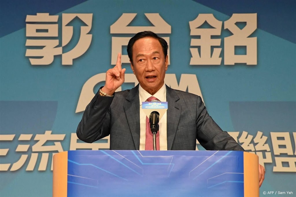 Foxconn-oprichter mag meedoen aan presidentsverkiezingen Taiwan