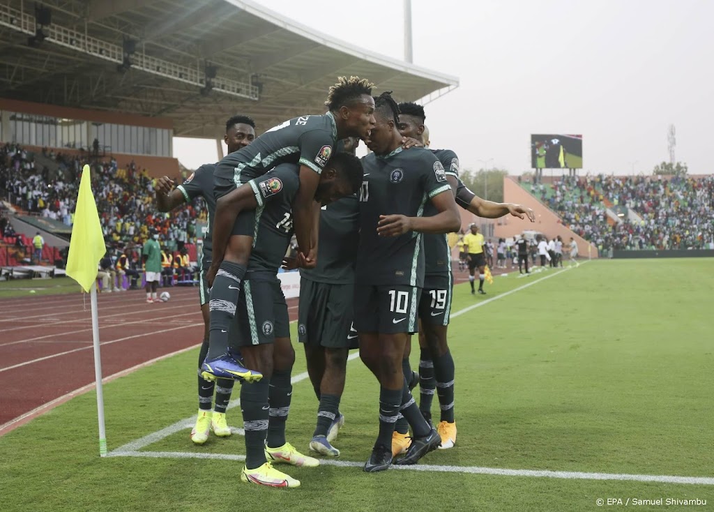 Nigeria naar volgende ronde op Afrika Cup