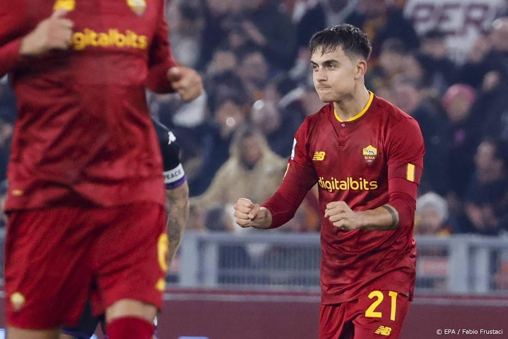 Argentijn Dybala schiet AS Roma naar zege op Fiorentina