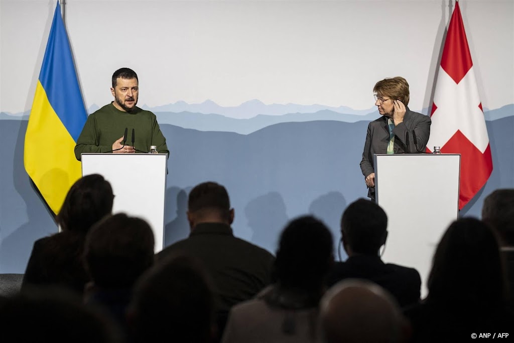 Op verzoek van Oekraïne organiseert Zwitserland vredestop