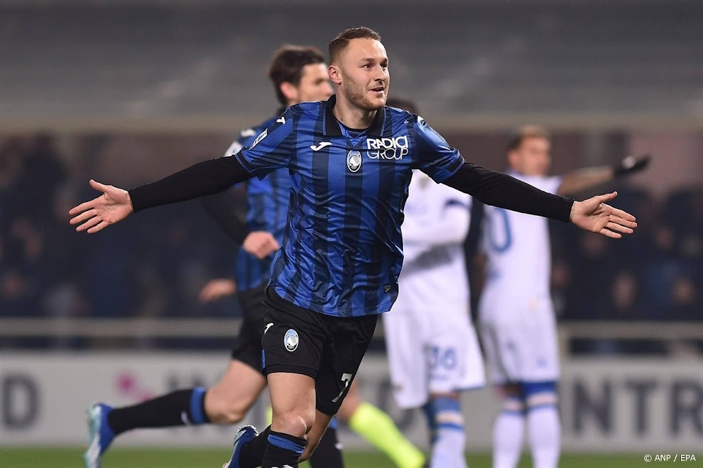 Atalanta wint mede dankzij treffer Koopmeiners ruim van Frosinone