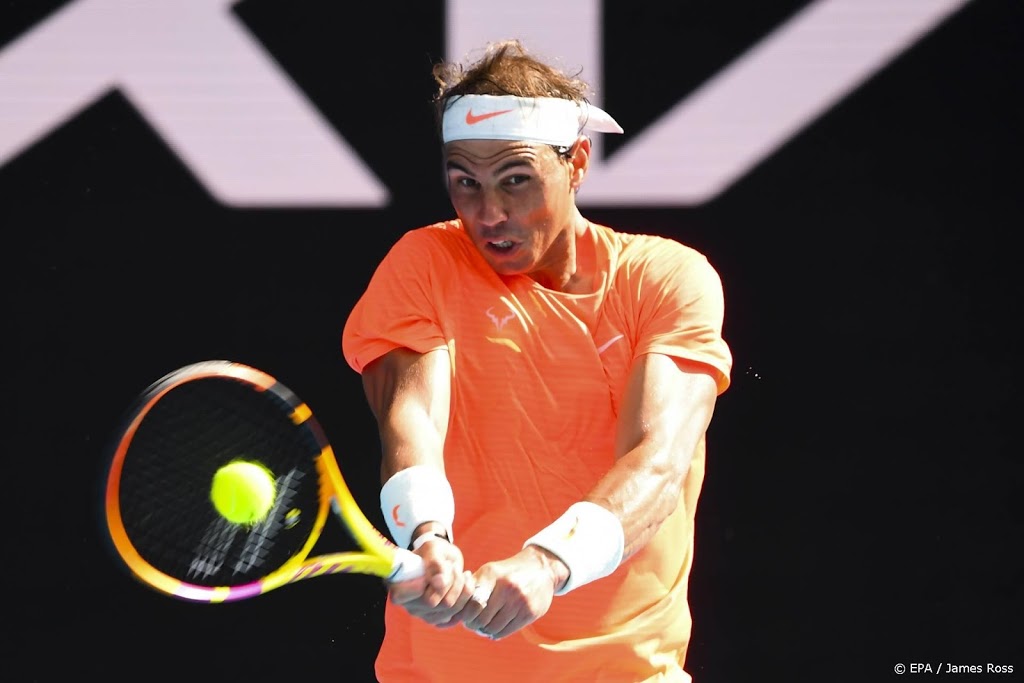 Nadal stoot door naar kwartfinales Australian Open