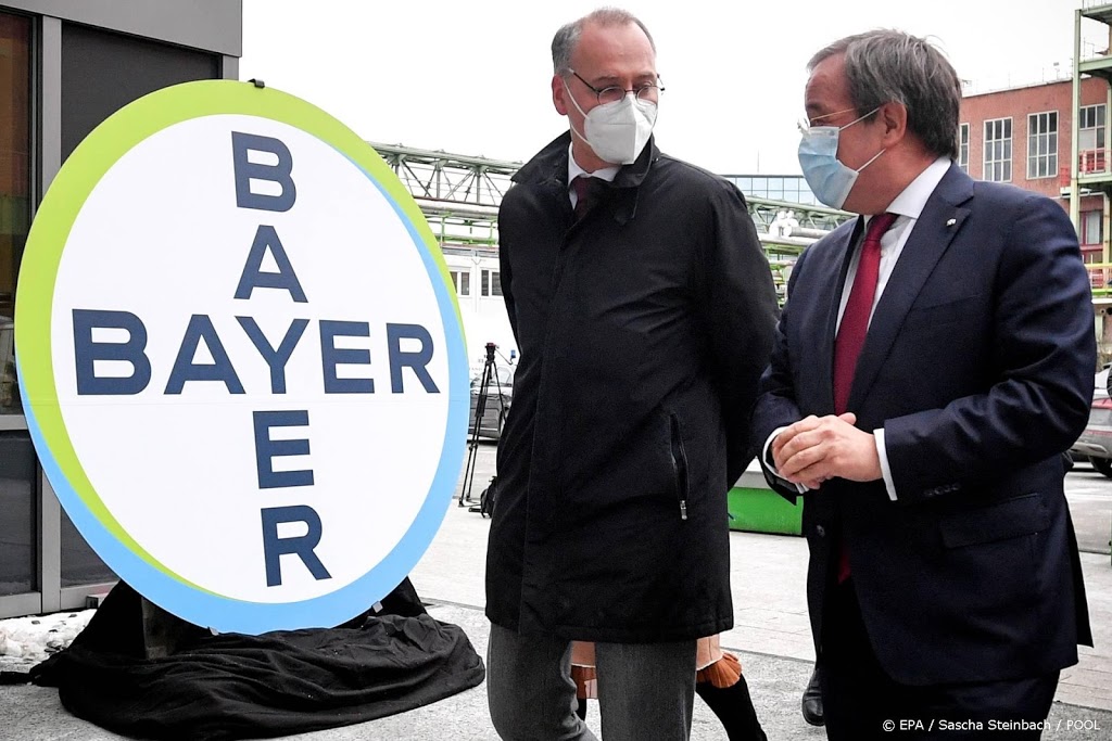Bayer denkt in vierde kwartaal vaccins CureVac te leveren
