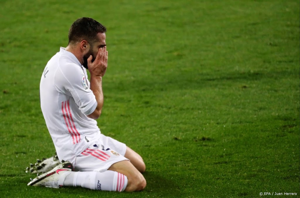 Real-coach Zidane is ook Carvajal lang kwijt